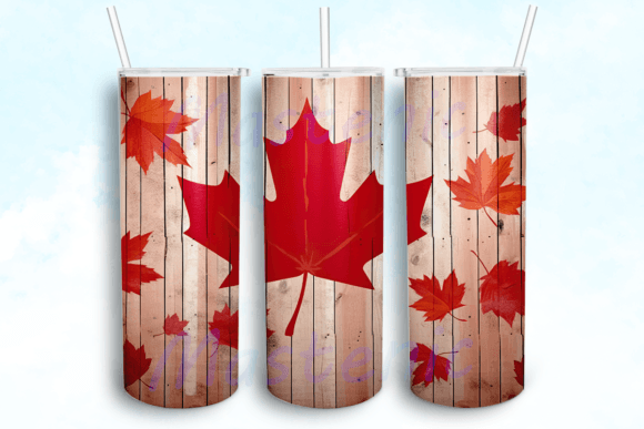 Canadian Maple Leaf Tumbler PNG: A Graphics for Crafts Review