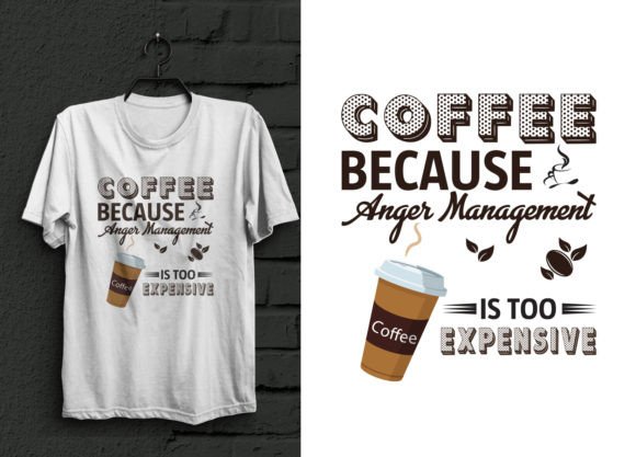 Coffee Cup T Shirt Design: Graphics for T-Shirt Designs