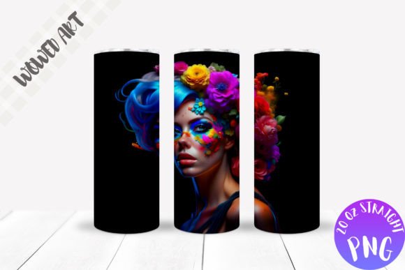 Flower Girl Tumbler Wrap: Graphics for Crafts Done Right