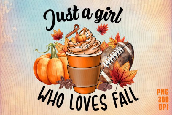 Just a Girl Who Loves Fall Cup T-Shirt
