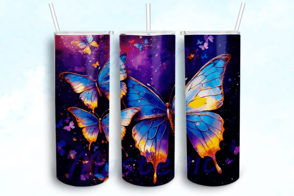 Purple Butterflies Tumbler PNG: Honest Graphics & Crafts Review