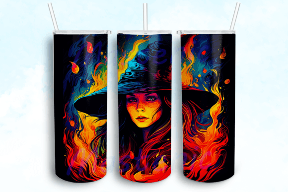 Witch Celestial Witchy Tumbler PNG: Crafts Graphics Review